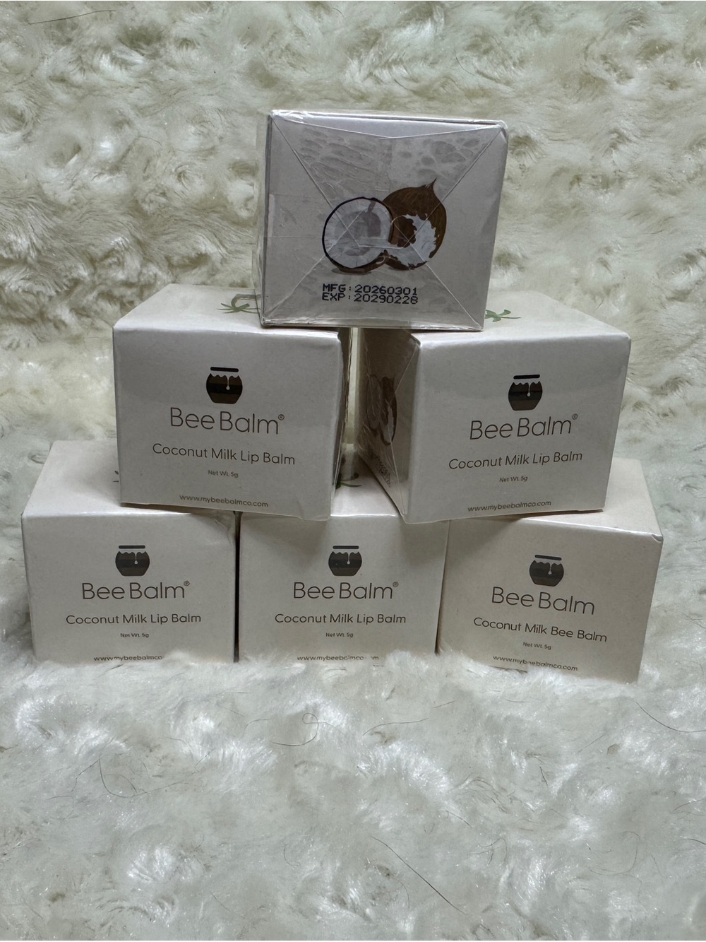 Coconut Milk Lip Balm — Cream Nourishing Lip Care